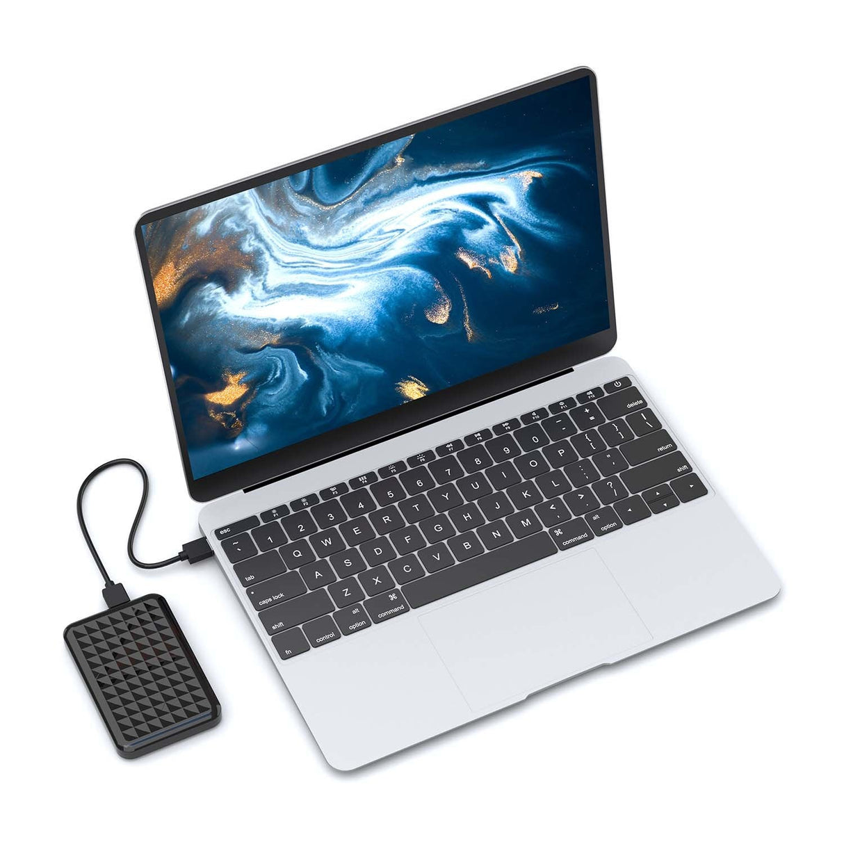 Aisens Caja Externa Para Disco Duro De 2.5' Usb 3.1 Sin Tornillos Ase-2521b