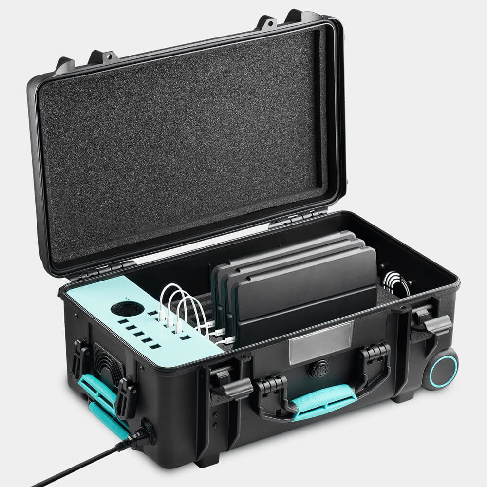 Formcase Transformercase T10 Estación De Almacenamiento Y Carga Para Dispositivos Portátiles Negro