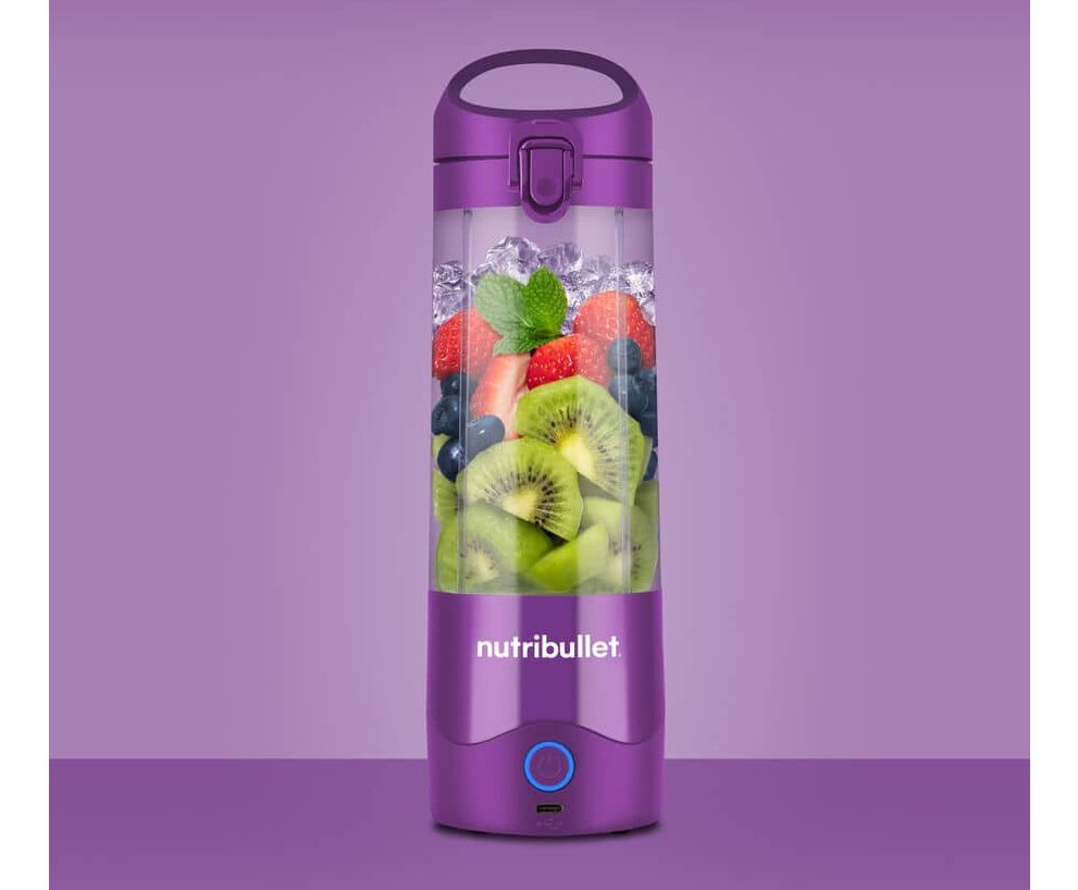 Batidora Nutribullet Portable 0,475 L De Vaso Portátil Púrpura