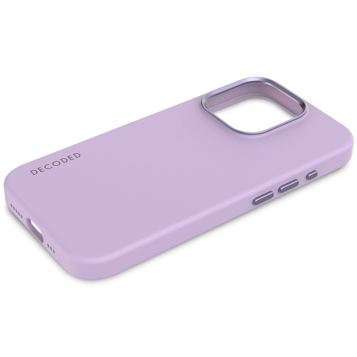Decoded Antimicrobial Silicone Backcover Ip 15 Pro Max Lavender
