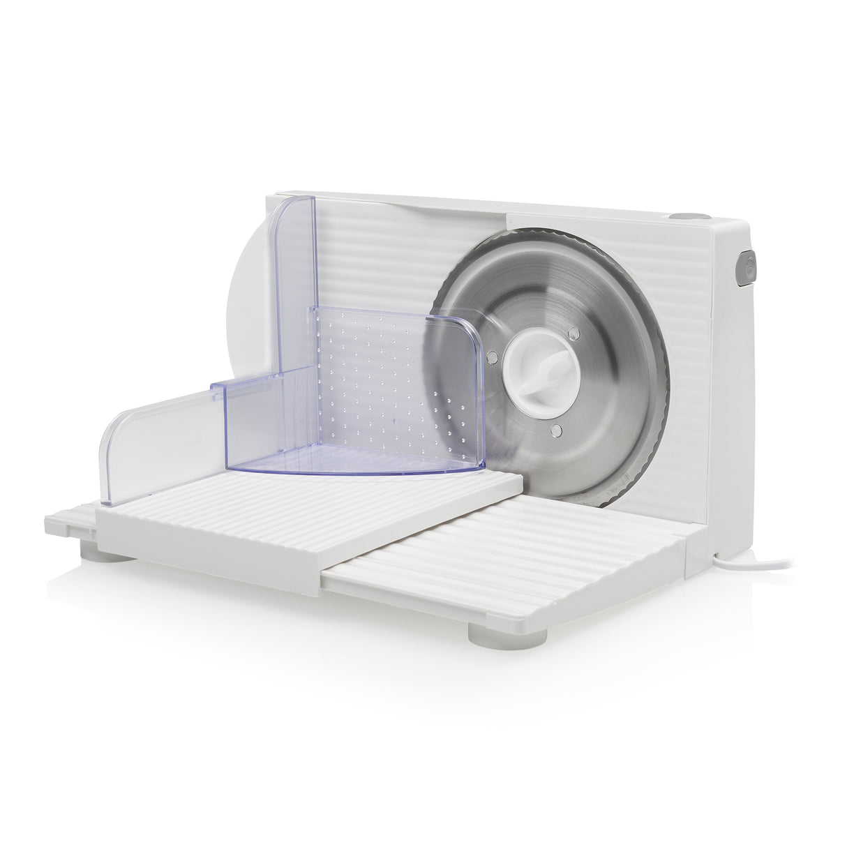 EAN 8712836966659 - Tristar EM-2098 rebanadora Eléctrico 150 W Blanco Plástico imagen 1