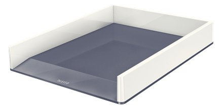 Leitz Bandeja Sobremesa Wow Dual A4 Plástico Gris/Blanco