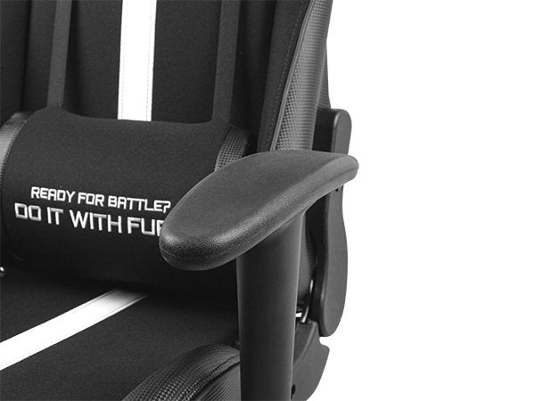 EAN 5901969426823 - FURY AVENGER XL Silla para videojuegos universal Asiento acolchado Negro, Blanco imagen 9