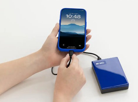 4tb Wd My Passport Usb-C 4tb Cobalt Azul Worldw