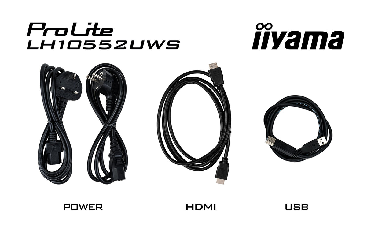 EAN 4948570128020 - iiyama LH10552UWS-B1AG pantalla de señalización Diseño de quiosco 2,66 m (104.6") LCD Wifi 500 cd / m² Ul imagen 18