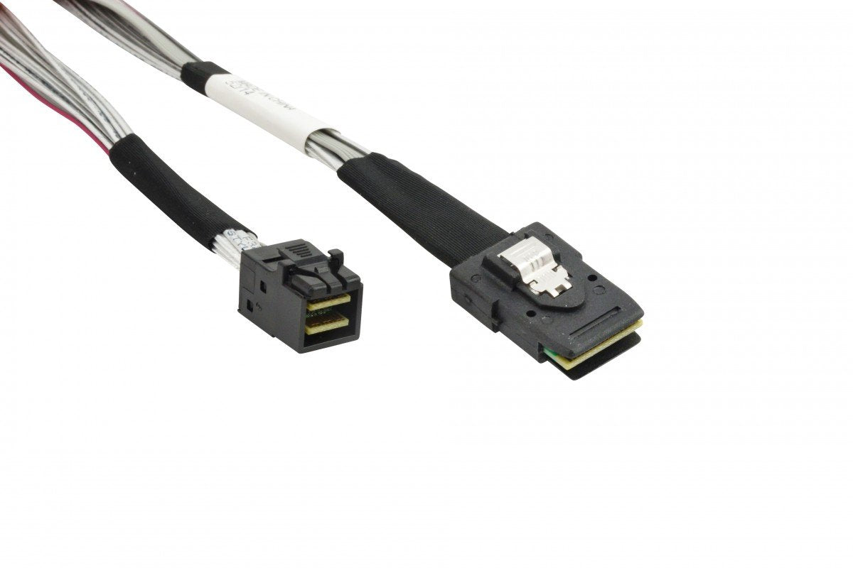 Supermicro Cbl-Sast-0507-01 Cable Serial Attached Scsi (Sas) 0,8 M Gris / Rojo