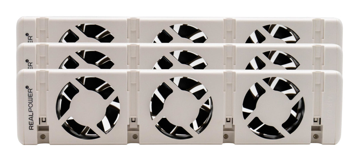 Ventilador Pc Realpower Hl-3 Interior Blanco