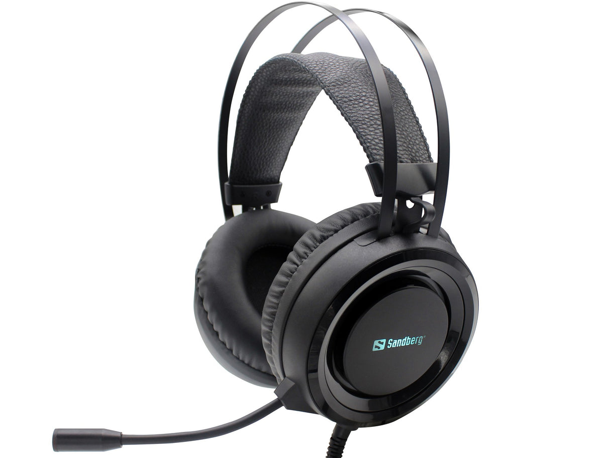 EAN 5705730126222 - Sandberg 126-22 auricular y casco Auriculares Alámbrico Diadema Juego Negro imagen 1