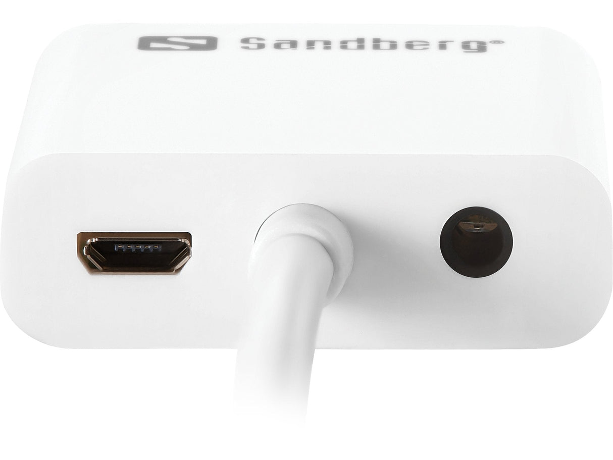 Sandberg Convertidor Hdmi -> Vga+Audio