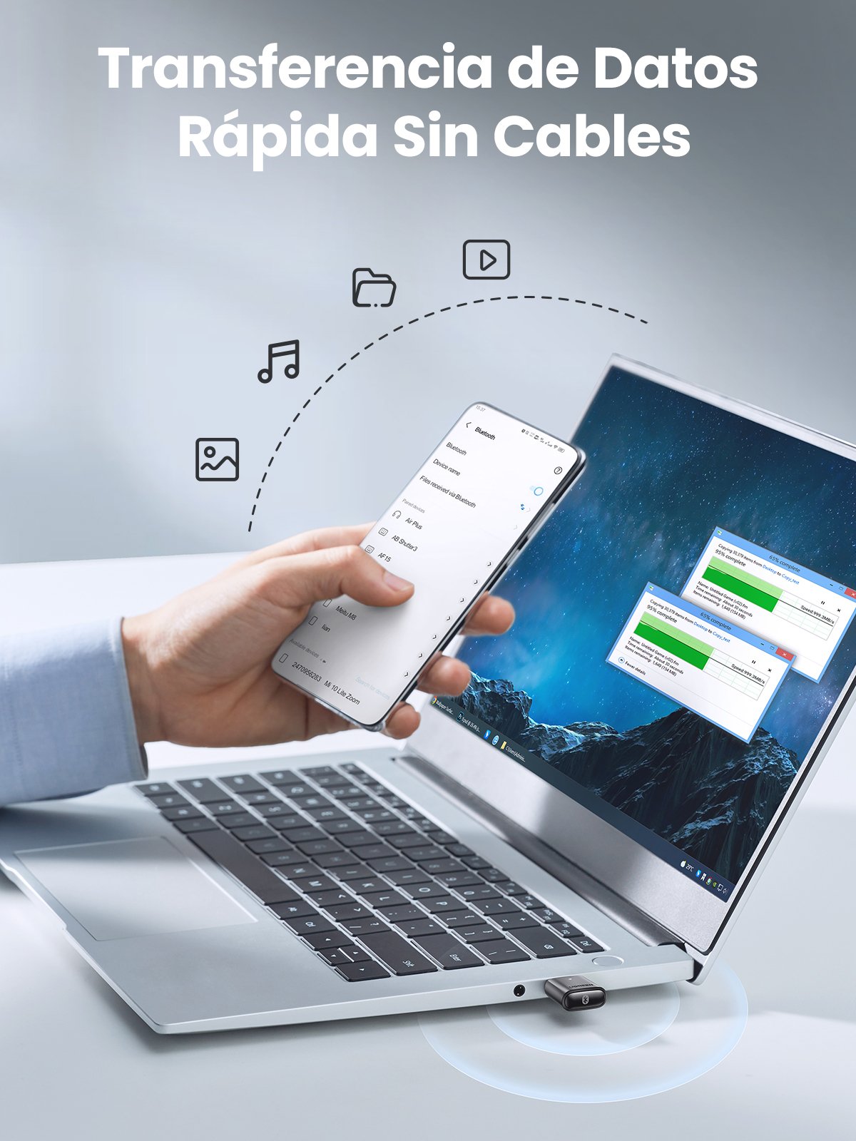 Adaptador Usb Ugreen Usb Bluetooth 5.0