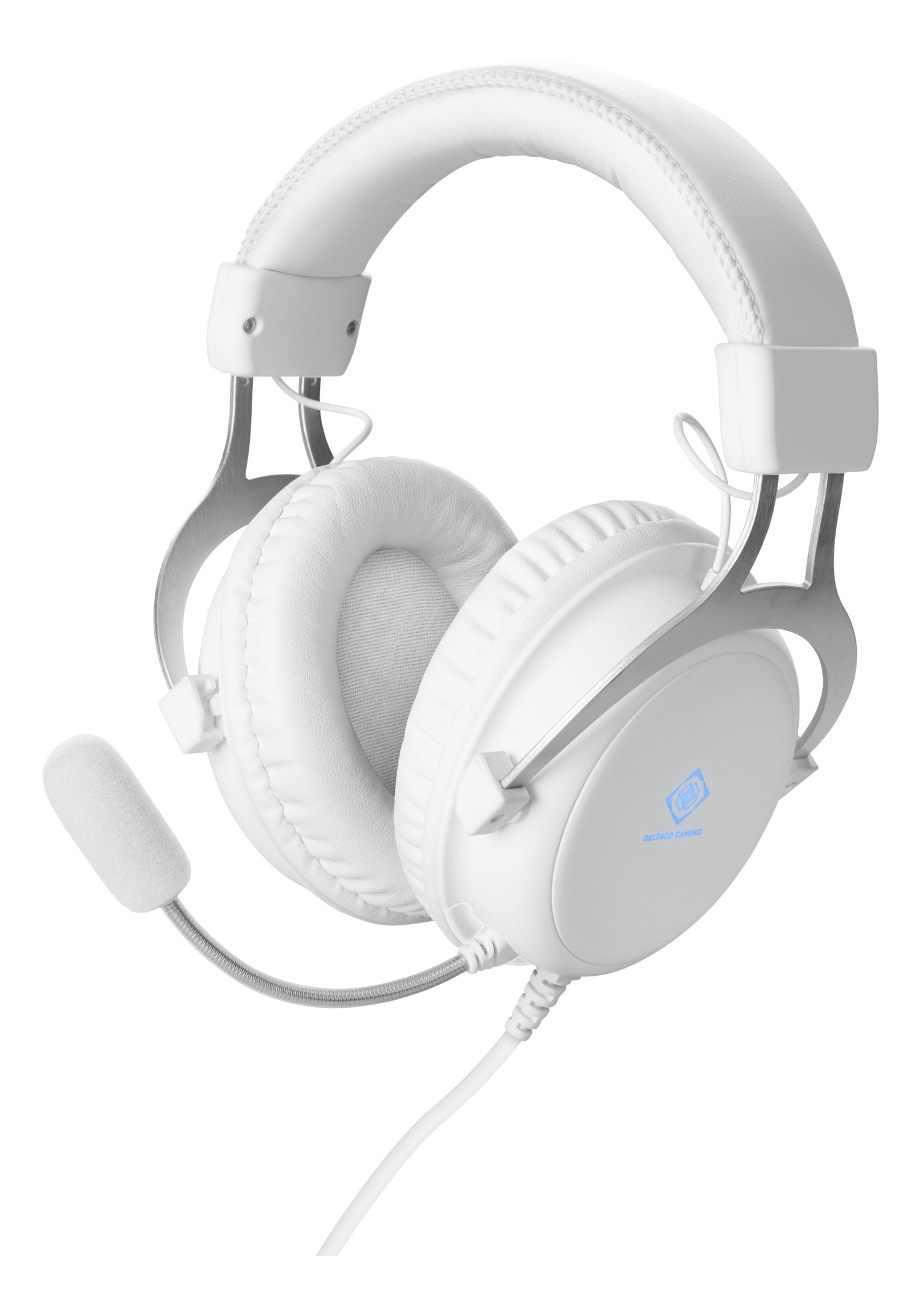 Deltaco Wh85 Gaming Headset Stereo M. Led Beleuchtung Weiá