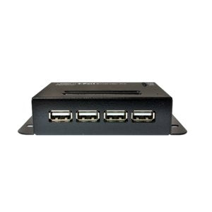 Logilink Ua0252 Extensor Usb 2.0 Cat.5 Hasta 50m Con Hub De 4 Puertos, Poe