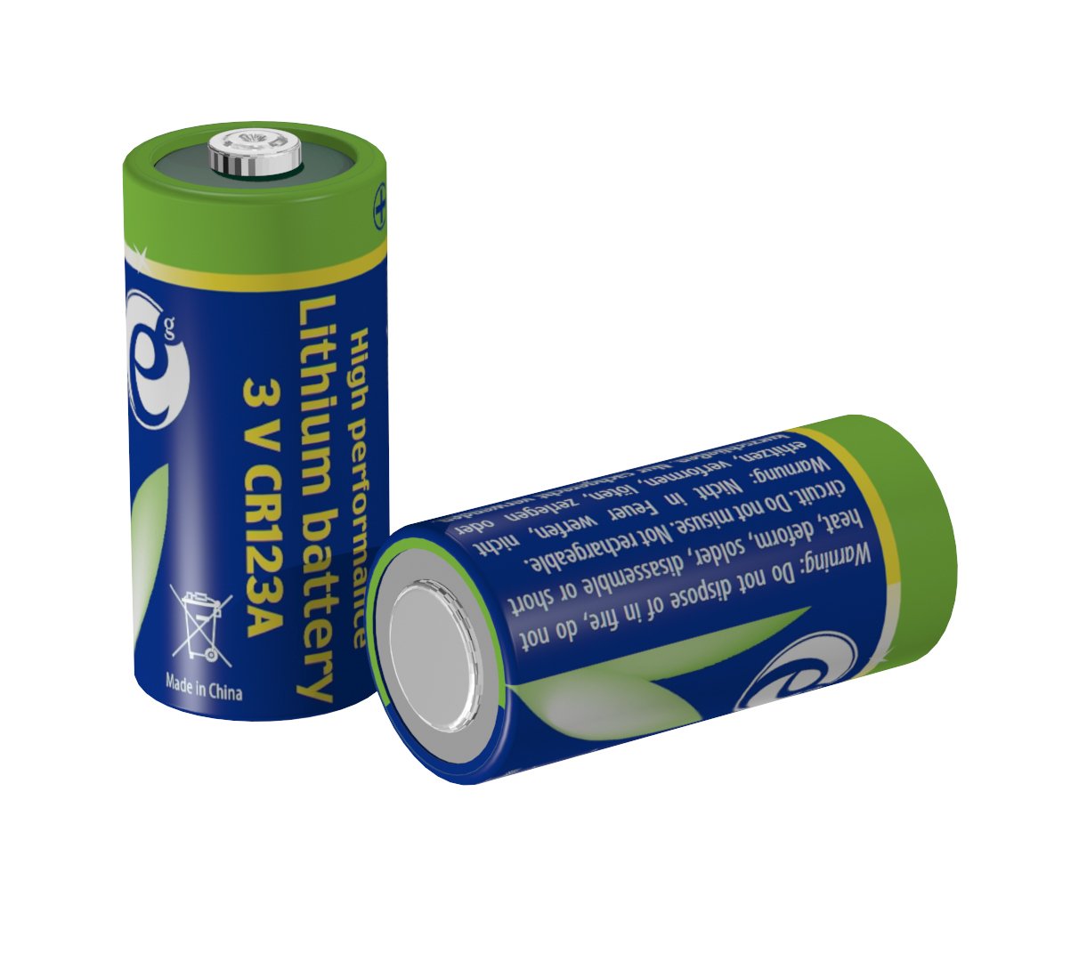 Gembird Eg-Ba-Cr123-01 Energenie Lithium Cr123 Battery, 3v, Blister