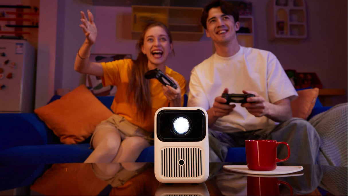 EAN 6970885350542 - WANBO DALI 1 proyector de película 350 lúmenes ANSI 1280 x 720 Pixeles Blanco imagen 3