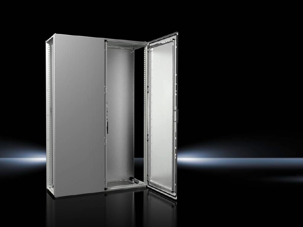 Rittal Vx Anreih-Schranksystem, 2-Türig, Bht 1200x1800x400mm (Speditionsversand)