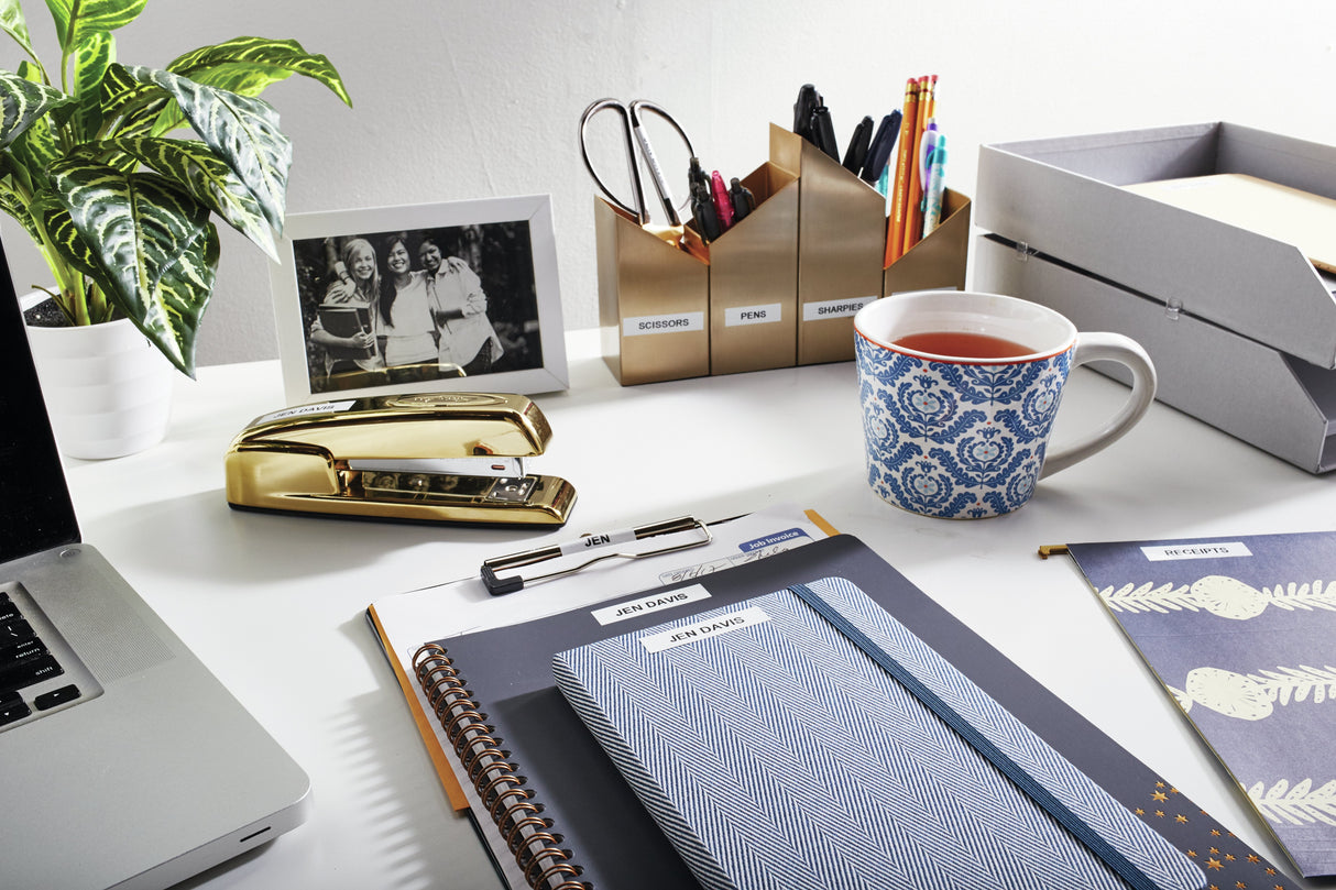 Rotuladora Electrónica Dymo Label Manager 160 V2 Negro/Plata Ancho Etiqueta 1.2cm Teclado Qwerty Cinta D1 6*Pilas Aa No Incluidas