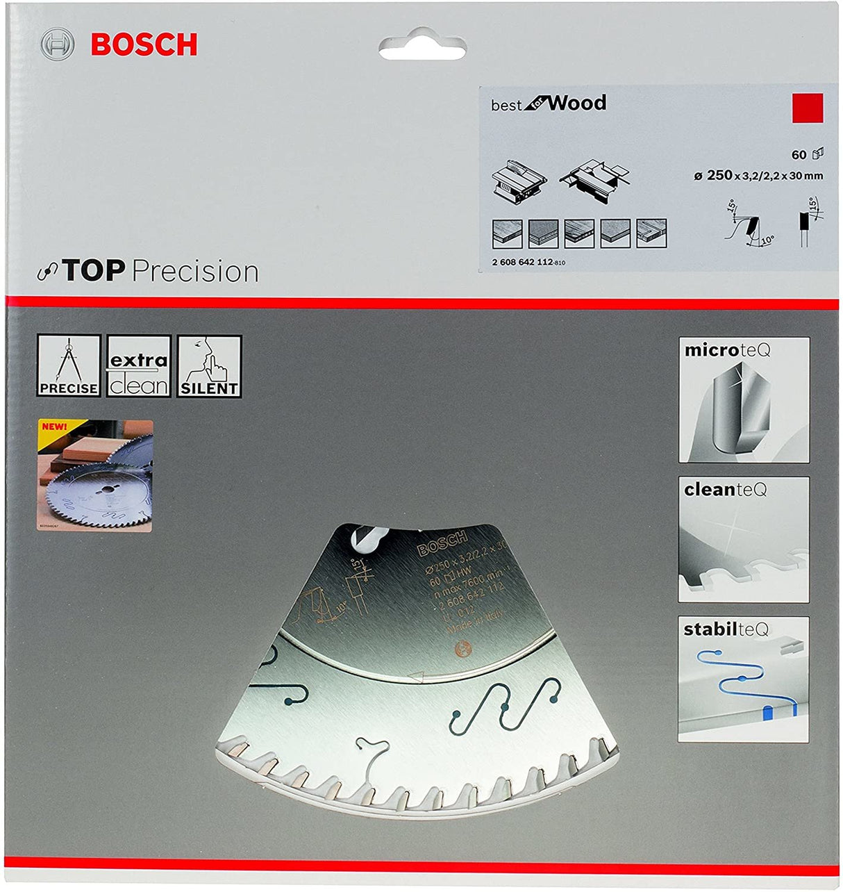 EAN 3165140574525 - Bosch 2608642112 hoja de sierra circular 1 pieza(s) imagen 2