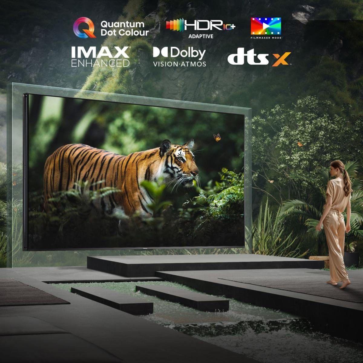 Hisense 85uxnq, Televisor Qled De 215 Cm 85", Negro, Ultrahd/4k, Triple Sintonizador, Amd Free-Sync, Panel De 120 Hz 85uxnq