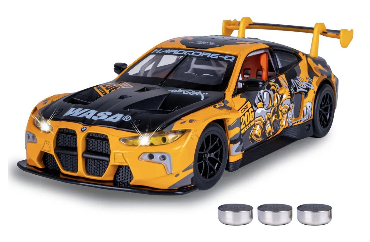 Jamara Bmw M4 Gt3 1:24 Amarillo 3+
