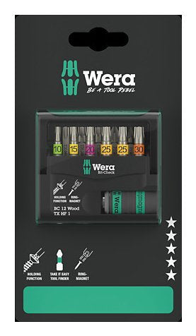 EAN 4013288227515 - Wera 05073641001 punta de destornillador 10 pieza(s) imagen 1