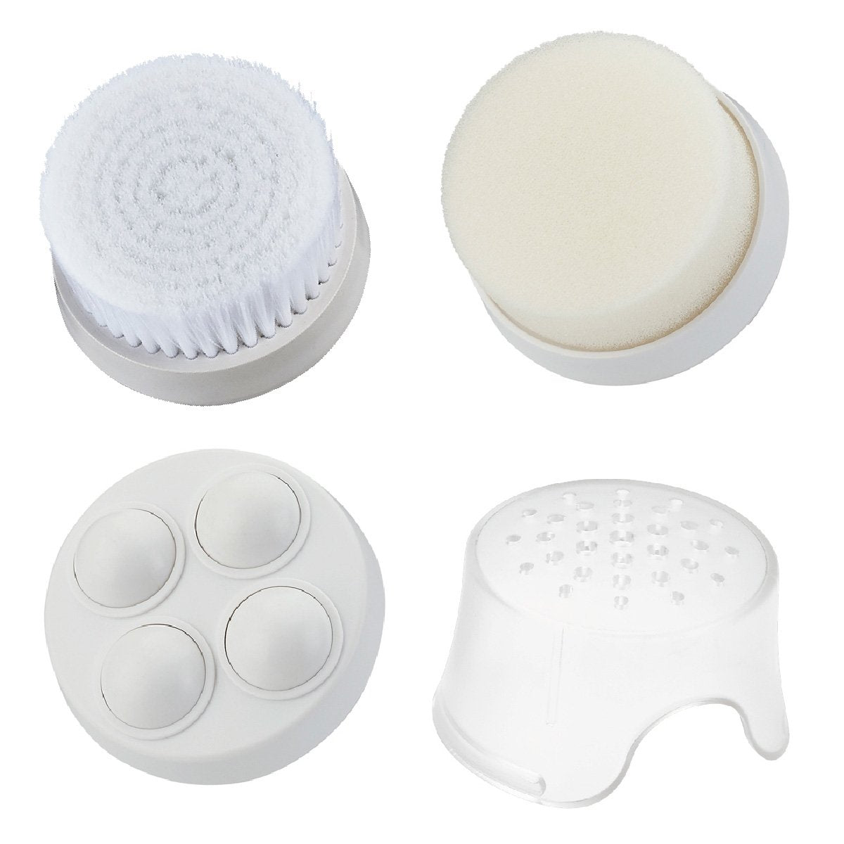 Adler Ad 2178 Cepillo De Limpieza Facial Cepillo Vibrador Y Giratorio Blanco Batería