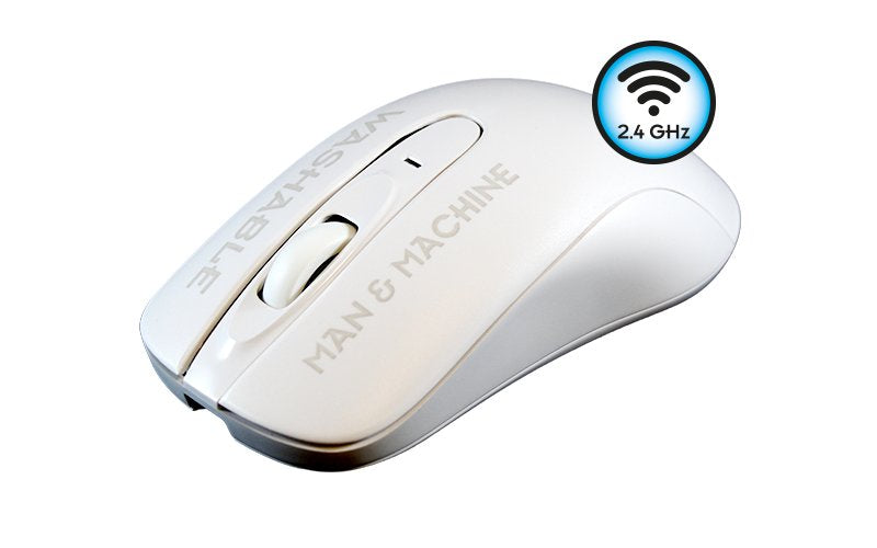 EAN 0835193003695 - Man & Machine CM/WI/W5 ratón Médico Ambidextro RF inalámbrico Óptico 1000 DPI imagen 1