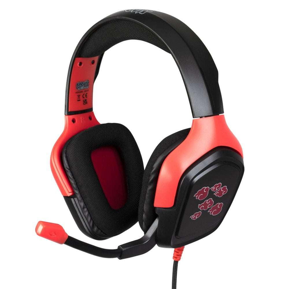 EAN 3328170288965 - Konix Naruto KX AKATSUKI HEADSET Auriculares Alámbrico Diadema Juego Negro, Rojo imagen 1