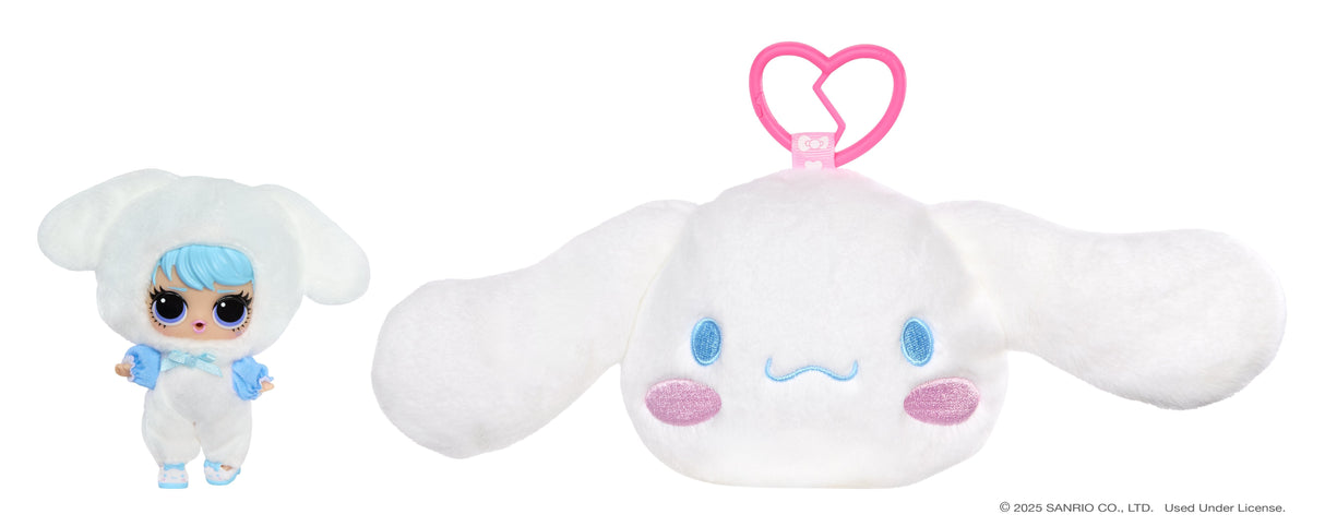 Mga Entretenimiento L.O.L. Surprise Loves Hello Kitty Peluche Reversible, Figura De Juguete Artículos Surtidos, Una Figura 249962-Euc