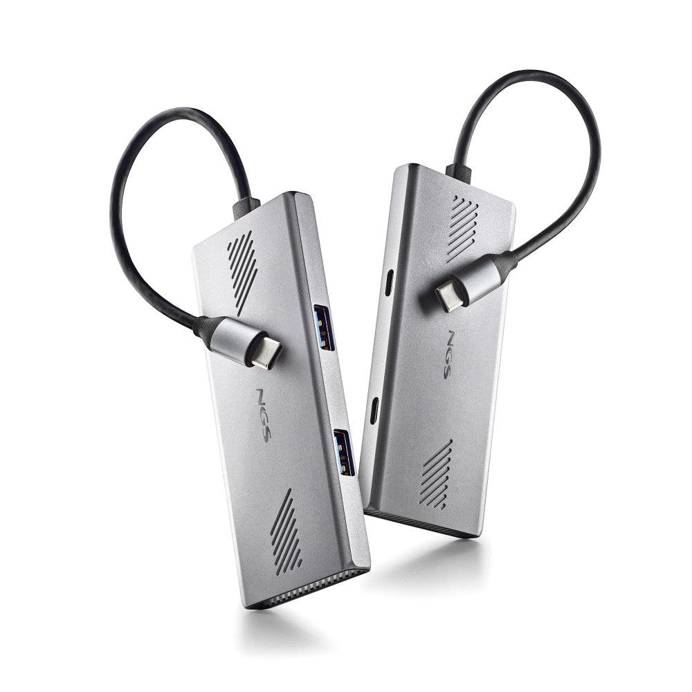 EAN 8435430624458 - NGS WONDERDUO-C USB Tipo C 5000 Mbit/s Plata imagen 6