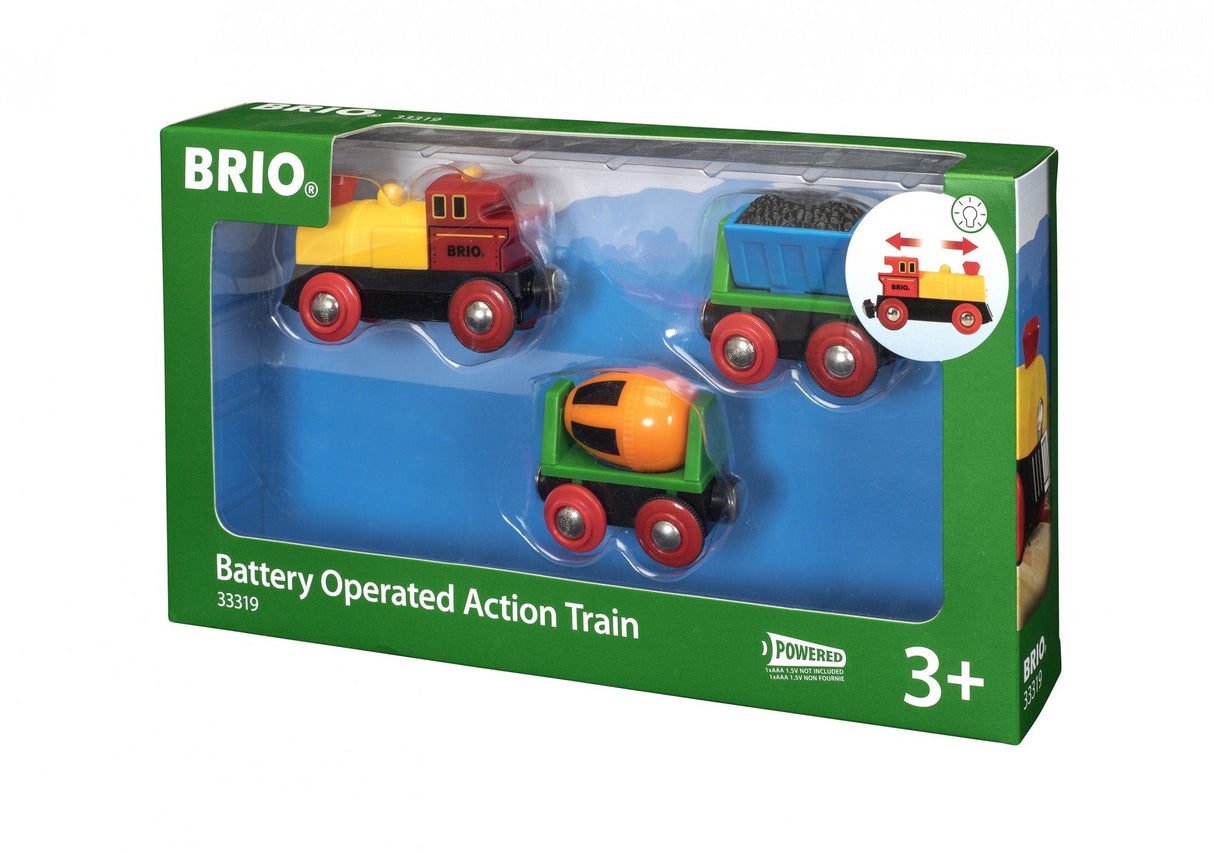 Brio World World Zug Con Locomotora De Batería, Vehículo De Juego 33319