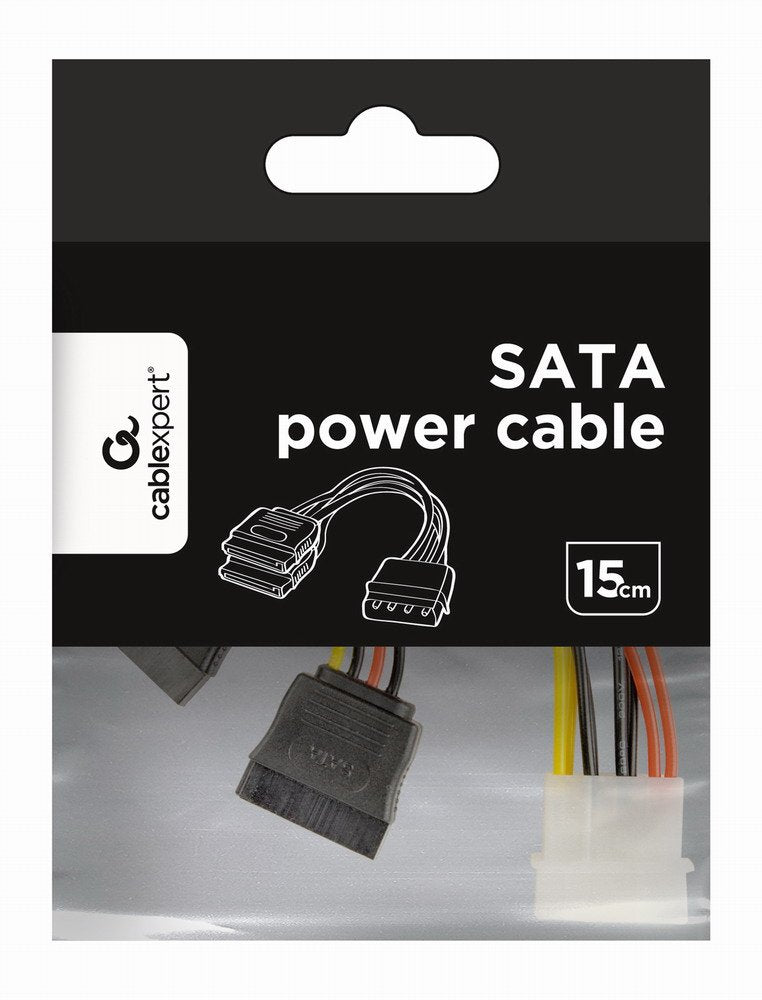 EAN 8716309039246 - Gembird CC-SATA-PSY cable de SATA 0,15 m imagen 2
