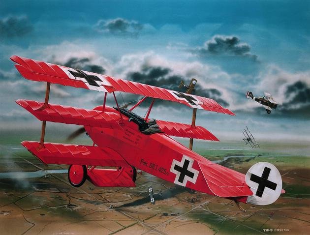 Model Plastikowy Fokker Dr.I Richthofen