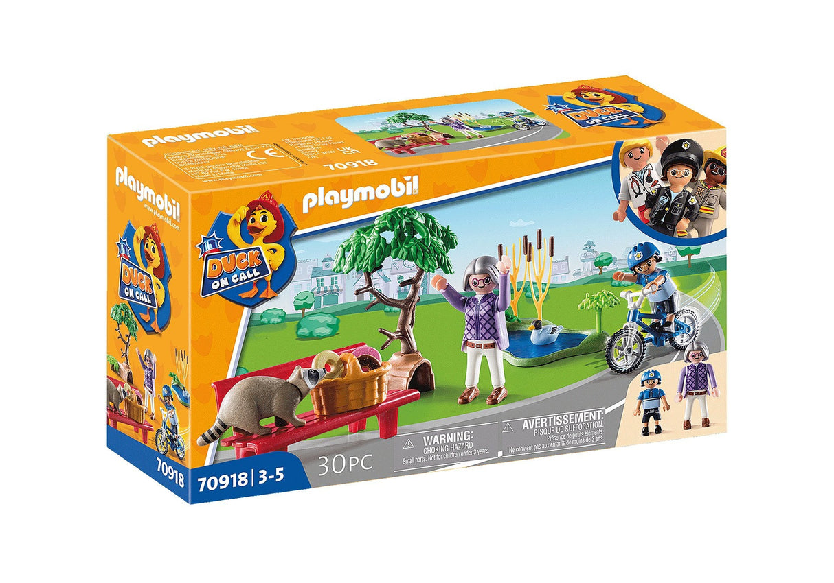 Playmobil 70918 Duck On Call Accion Policial Atrapa Al Ladron!