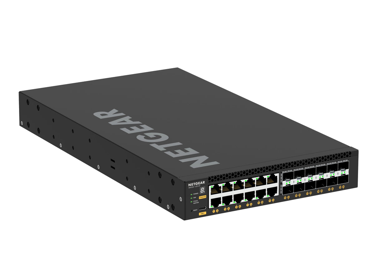 EAN 606449161458 - NETGEAR M4350-12X12F Gestionado L3 10G Ethernet (100/1000/10000) 1U Negro imagen 9