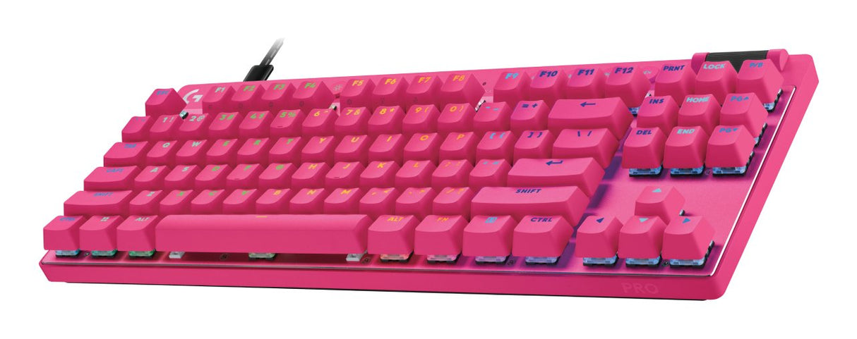 EAN 5099206126497 - Logitech G 920-013249 teclado Juego USB AZERTY Francés Rosa imagen 3