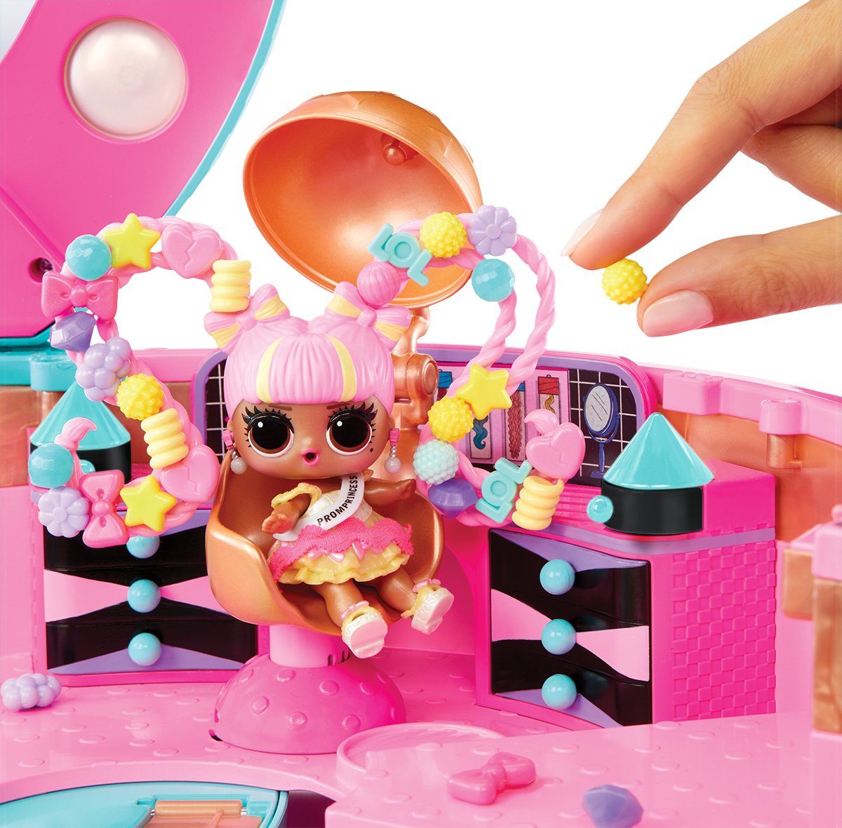 EAN 0035051120995 - L.O.L. Surprise! Hair Beads Salon imagen 2