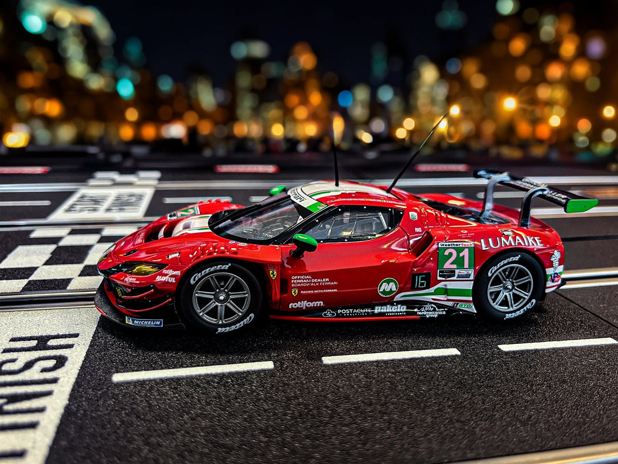 Carrera Digital 132 20032001 Ferrari 296 Gt3 Af Corse,No.21