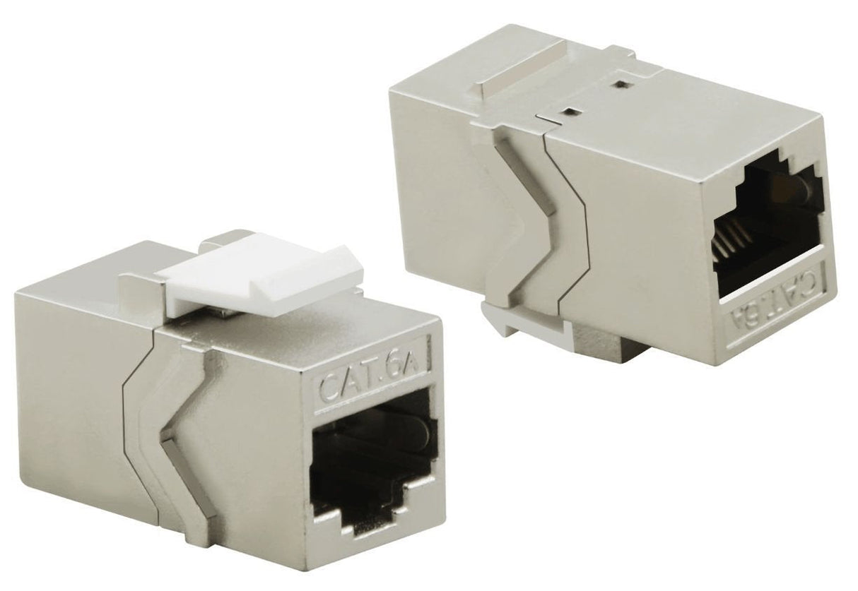 Módulo Helos Keystone Cat 6a, Stp Rj45, 500 Mhz, Blindado, Sin Herramientas