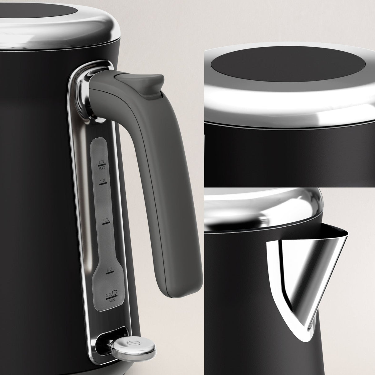 Tefal Collection Ki6668e0 Tetera Eléctrica 1,7 L 2400 W Negro