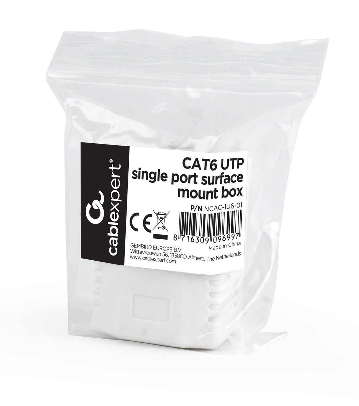 EAN 8716309096997 - Gembird NCAC-1U6-01 adaptador e inyector de PoE imagen 2