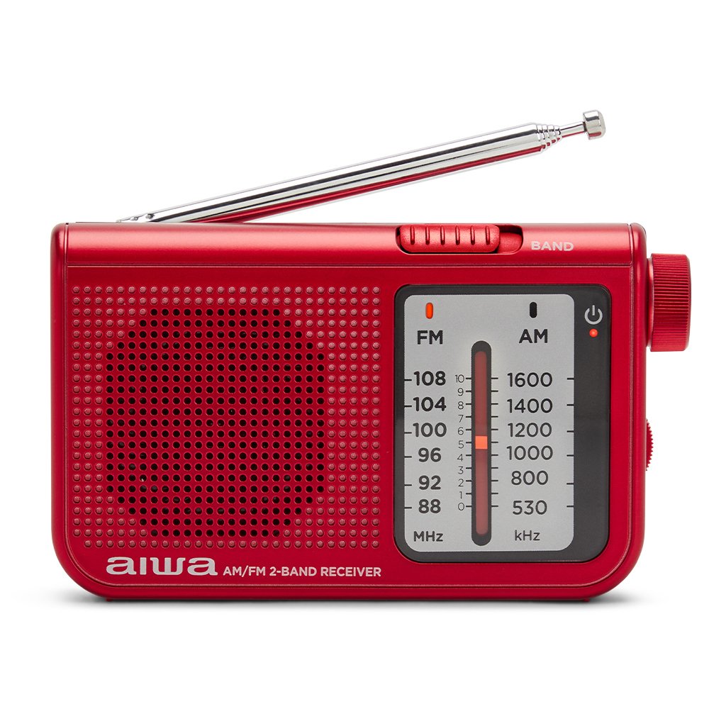 Radio Portátil Aiwa Rs 55 Rojo
