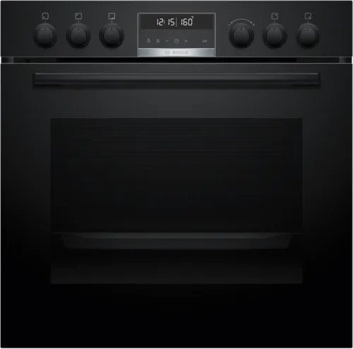 Bosch Home Hnd677ls62, Juego De Estufa Negro/Acero Inoxidable Hnd677ls62