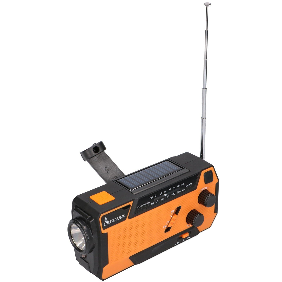 EAN 5904960293746 - Extralink RADIO AWARYJNE SOLARNE Z KORBKA DYNAMO POWERBANK 4000MAH Z LATARKA SOS SR-4000 Portátil Analógi imagen 46