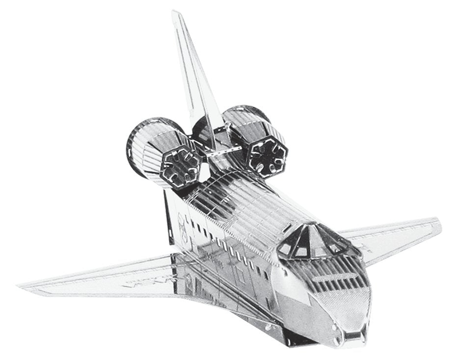 Maqueta 3d Metal Fascinations Space Shuttle Enterprice Montaje Sin Pegamento Ni Soldadura Maquetas 3d