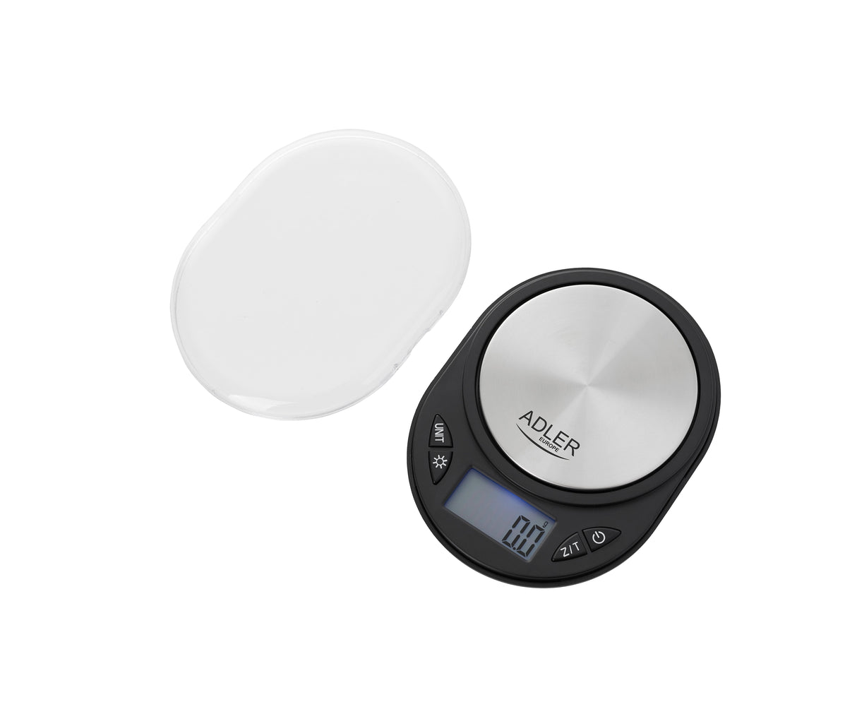 Báscula De Cocina Adler Ad 3162 (Color Negro)