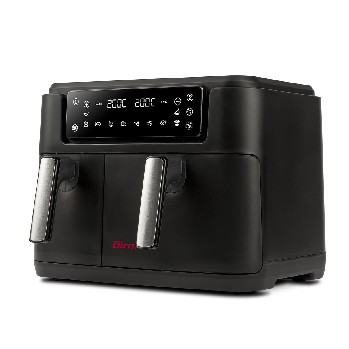 EAN 8055176402815 - Girmi FG26 freidora Doble 9 L Independiente 2400 W Freidora de aire caliente Negro imagen 1