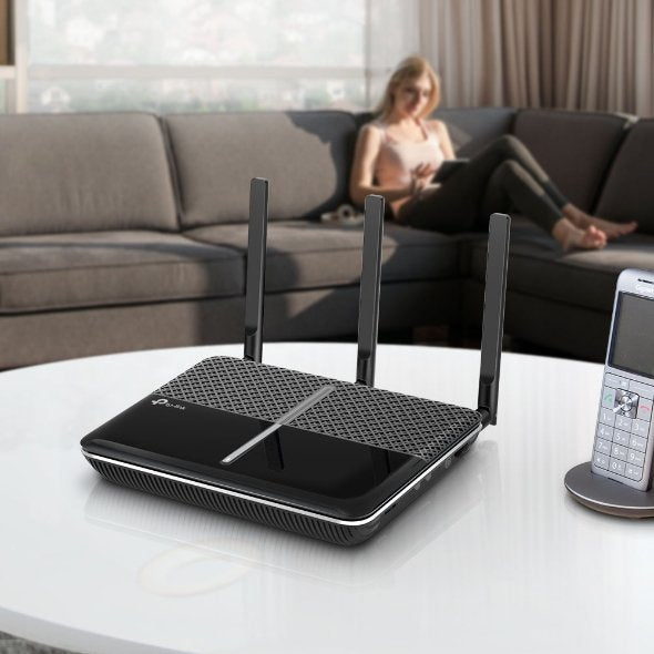 EAN 4897098682494 - TP-Link Archer VR2100v router inalámbrico Gigabit Ethernet Doble banda (2,4 GHz / 5 GHz) Negro imagen 5