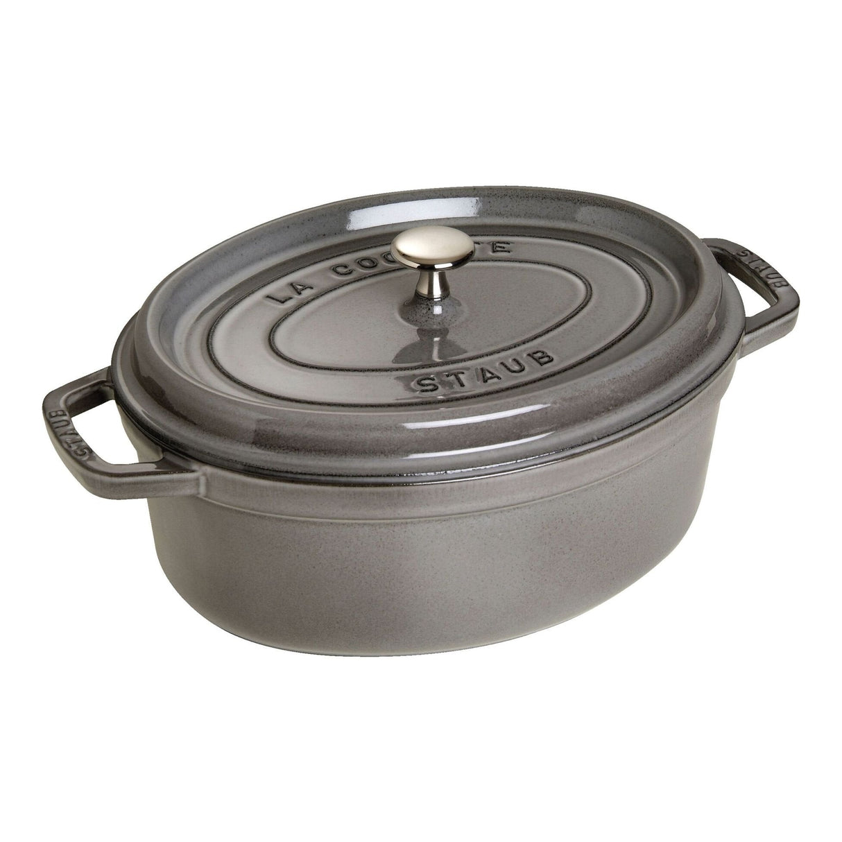 Sartén Staub Cocotte, Gris, Hierro Fundido, 4,25 L, 1 Pieza(S), 29 Cm