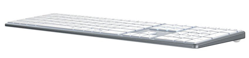 Targus Hyperspace Teclado Full Size Retroiluminación Inalámbrico Bluetooth 5.0 Qwerty Reino Unido Gris Espacio