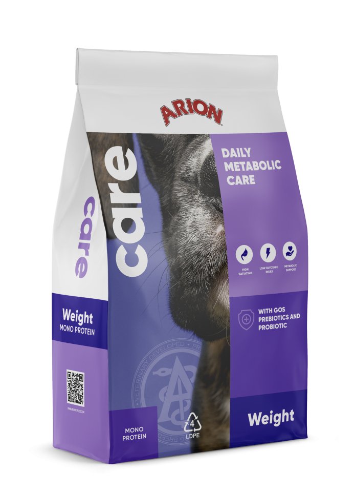 Arion Care Weight Sucha Karma Para Perro 12kg